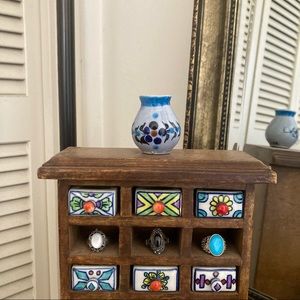 Mini Mexican pottery vase/ pot